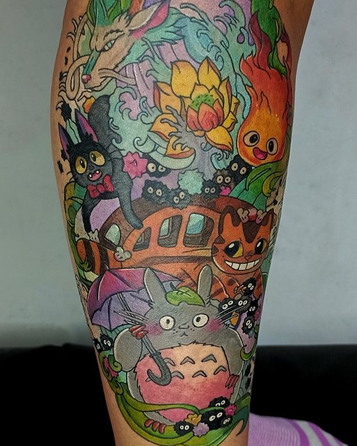 Ghibli a color, por Shade en UKIYO